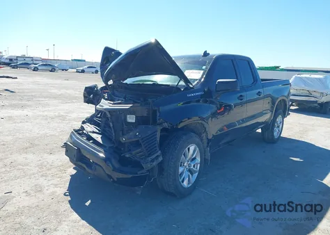 2024 Chevrolet Silverado 1500 2Wd Standard Bed Custom из США, поврежденный, VIN 1GCRABEK9RZ187614